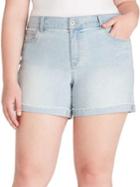 Jessica Simpson Plus Forever Rolled Shorts