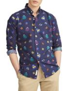 Polo Ralph Lauren Classic-fit Print Oxford Button-down Shirt