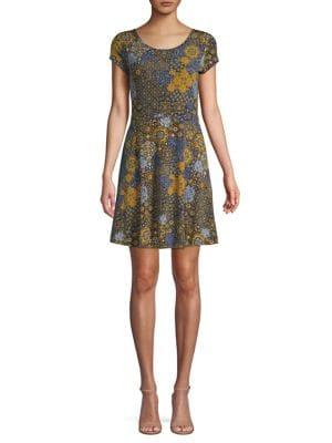 Michael Michael Kors Medallion-print Mini Dress