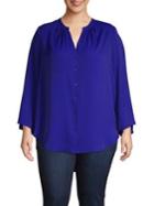 Context Plus Long-sleeve High-low Top