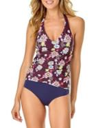 Anne Cole Full Bloom Floral Tankini