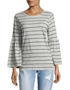 Two By Vince Camuto Bell Sleeve Cotton Top