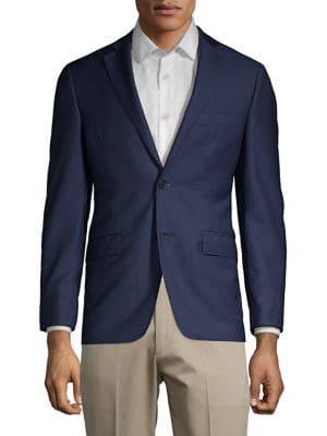 Black Brown Classic Wool Sportcoat