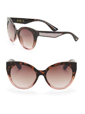 Jessica Simpson 55mm Cat Eye Sunglasses