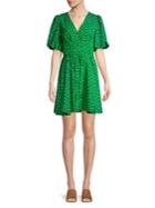French Connection Adelise Graziana Tied V-neck Dress