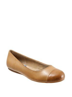 Softwalk Napa Leather Ballerina Flats