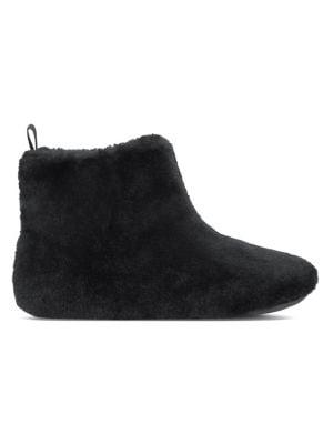 Fitflop Faux Fur Slipper Booties