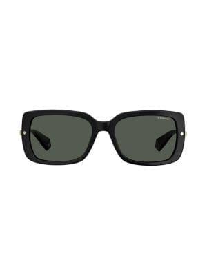 Polaroid 56mm Square Sunglasses