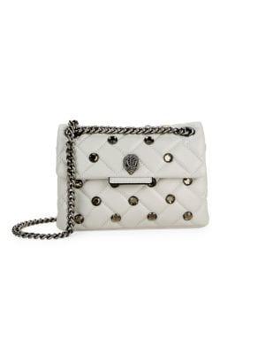 Kurt Geiger London Mini Kingston Leather Crossbody Bag