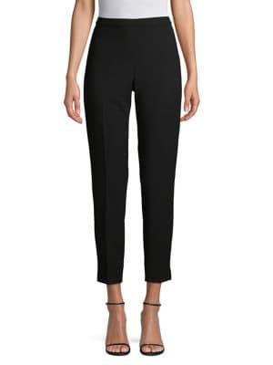 Elie Tahari Tapered High-rise Cropped Pants