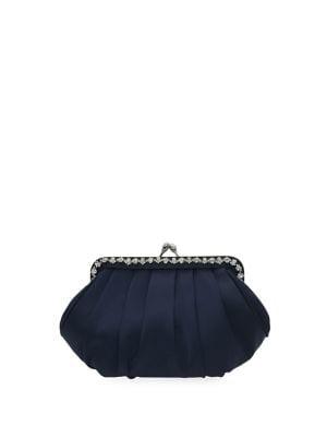 Adrianna Papell Kennis Pleated Convertible Clutch