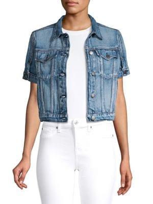 Hudson Jeans Ruby Short Sleeve Denim Jacket
