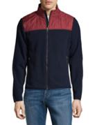 Brooks Brothers Red Fleece Zip-front Jacket