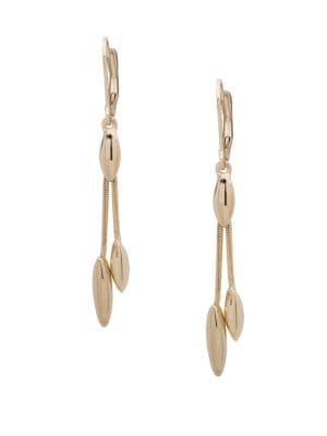 Anne Klein Textured Drop Earrings