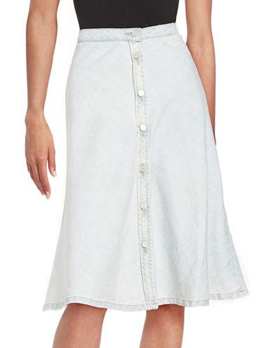 Blank Nyc Button-front Denim Skirt