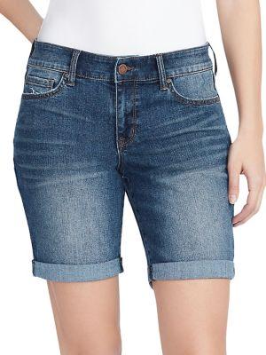 William Rast Slim-leg Bermuda Shorts