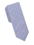 Lord Taylor Barnwell Check Cotton Slim Tie