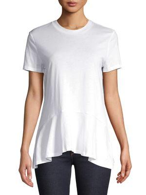 Lord & Taylor Short Sleeve Peplum Top