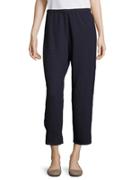 Eileen Fisher Cropped Straight-leg Pants