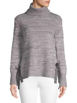 Ellen Tracy Heathered Turtleneck Sweater