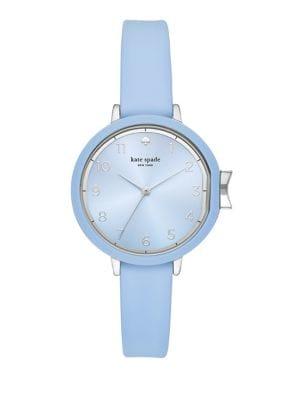 Kate Spade New York Park Row Silvertone Strap Watch