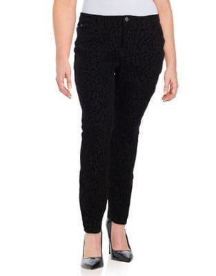 Junarose Plus Plus Animal Print Jeans