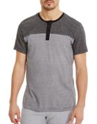 Kenneth Cole New York Striped Colorblock Henley