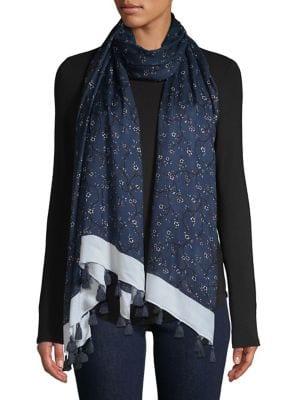 Kate Spade New York Wild Roses Oblong Scarf
