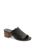 Kensie Hajari Leather Sandal Slides