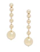 Design Lab Lord & Taylor Linear Ball Drop Earrings