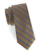 Black Brown Multicolored Stripe Tie