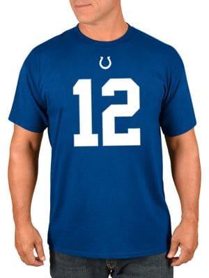 Majestic Andrew Luck Indianapolis Colts Nfl Eligible Receiver Iii Cotton Tee