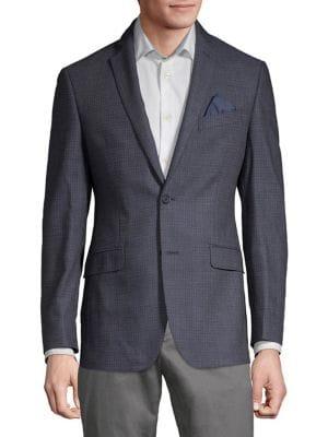 Black Brown Gingham Sportscoat