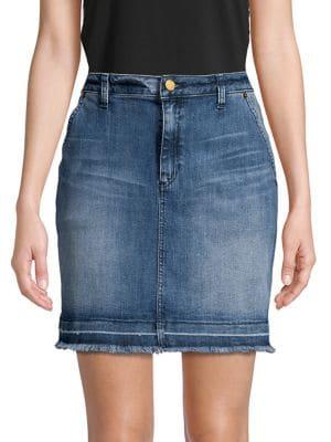 Michael Michael Kors Stretch Denim Skirt
