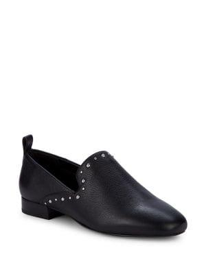 Lord & Taylor Bellah Embellished Leather Loafers