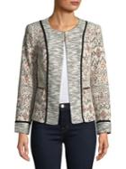 Ivanka Trump Henna Tweed Jacket