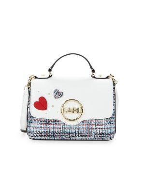Karl Lagerfeld Paris Reina Contrast Crossbody