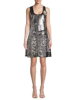 Michael Michael Kors Sequin Slip Dress