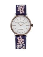 Lucky Brand Ventana Embroidered Leather Watch