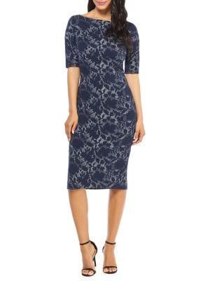 Maggy London Bateau Sheath Dress