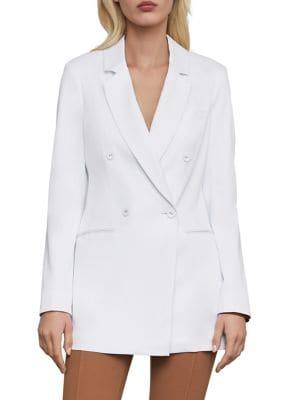 Bcbgmaxazria Double-breasted Long-sleeve Blazer