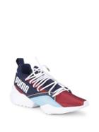 Puma Colorblock Lace-up Sneakers