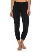 Betsey Johnson Performance Solid Cropped Leggings