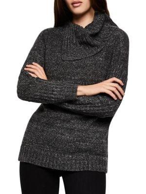 Bcbgeneration Asymmetrical Cowl Sweater