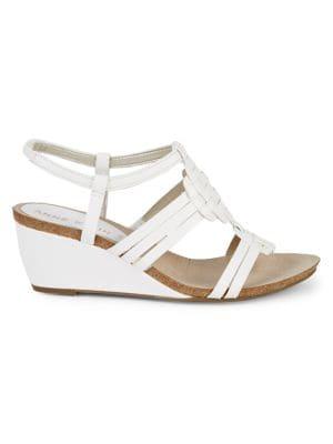 Anne Klein Tilly Stappy Wedge Sandals