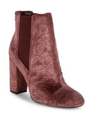 Sam Edelman Case Velvet Ankle Boots