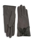 Portolano Leather Bow Gloves