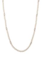 Marchesa Faux Pearl & Crystal Single Strand Necklace