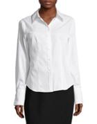 Calvin Klein Oxford Cotton Blouse