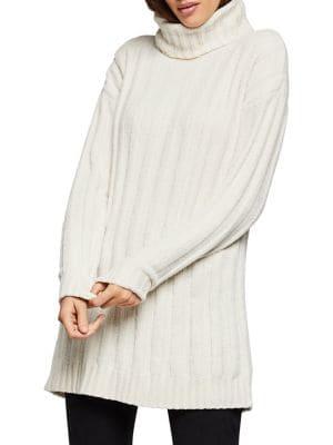 Bcbgeneration Ribbed Turtleneck Tunic